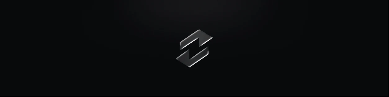 OpenRelay brand mark: a metallic interlocking logo centered on black